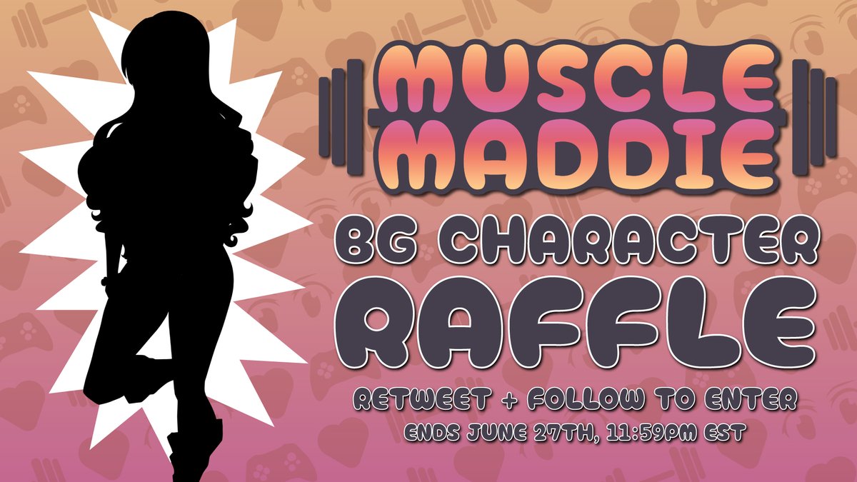MuscleMaddie's tweet photo. CHARACTER ART RAFFLE!!!

Want a chance to have you or your OC appear in the Muscle Maddie story? Well now's your chance!

Be sure to RETWEET and FOLLOW to enter for your chance to win!
#Art #Raffle https://t.co/ZvlyowZnIo