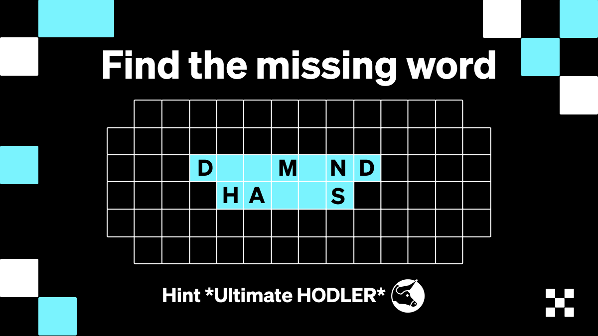 sofiaakin1's tweet image. ✍️ Find the missing word

HINT: Ultimate #HODL-ER ⤵️