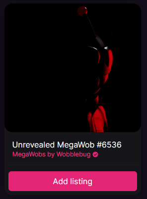 lu02o's tweet photo. Just minted @Wobblebug 😎
Mint is still live tho for WL.
Public WL will start in 01.19.18 Hours 🔥 https://t.co/0NfUyQQfPt