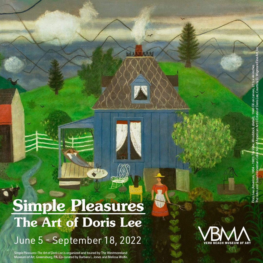Come in and see the NEW #vbma exhibition Simple Pleasures: The Art of Doris Lee! This wonderful exhibition of more than 70 works promises to delight audiences of all ages. Doors closed at 4:30 pm today. #dorislee #westmoreland