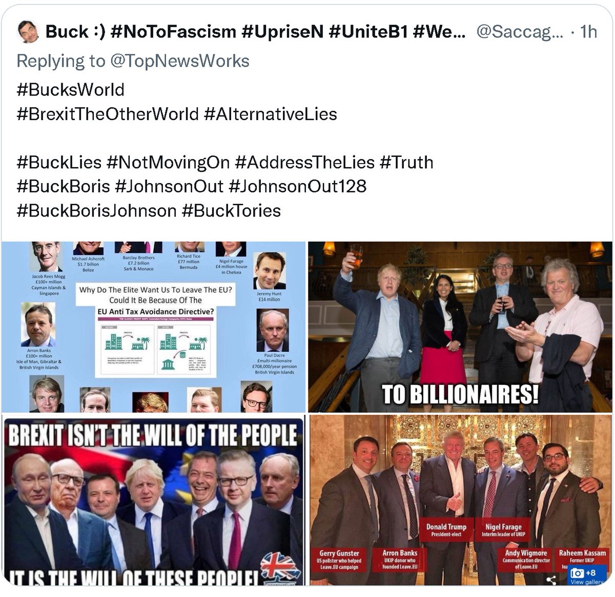 Saccaguru's tweet photo. #BooJohnsonOut #JohnsonOut136
#NotMovingOn #BoosToBoris https://t.co/UIBM46rxBr