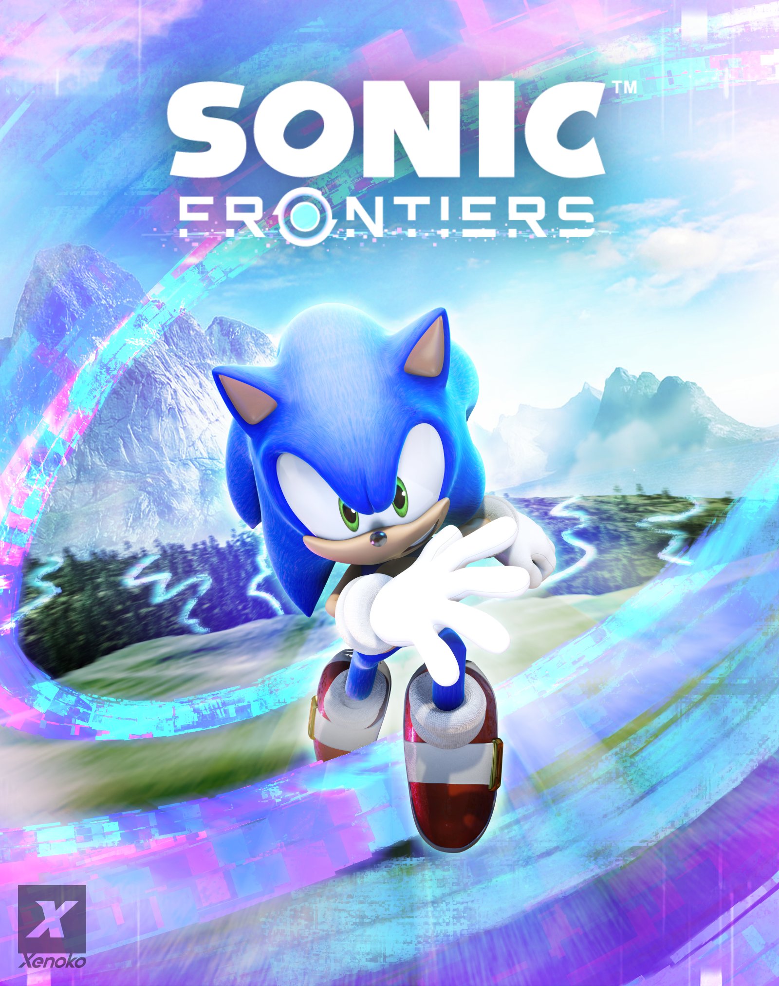 Xenoko on X: Felt like reposting my Sonic Frontiers UI mockups