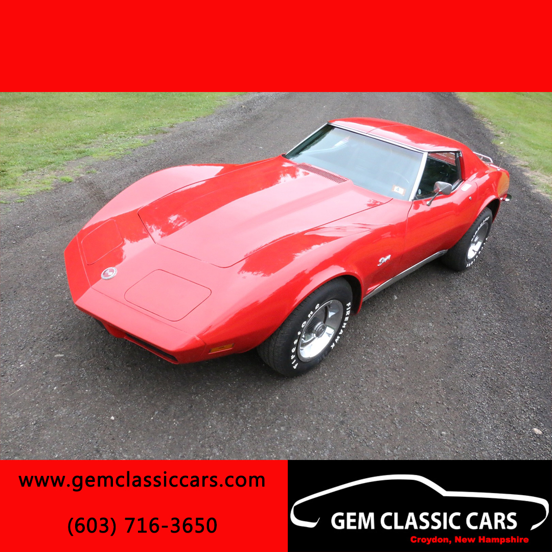 cars_gem's tweet photo. You love classic cars but you hate to put your hands under the hood.
Look at this one: 1974 Corvette Stingray, matching numbers, super clean in & out, mechanically perfect❗️
👉 https://t.co/R4PHx5svWy
We deliver anywhere❗️
#corvetteclassic #corvette #vette https://t.co/nU9g67WChB