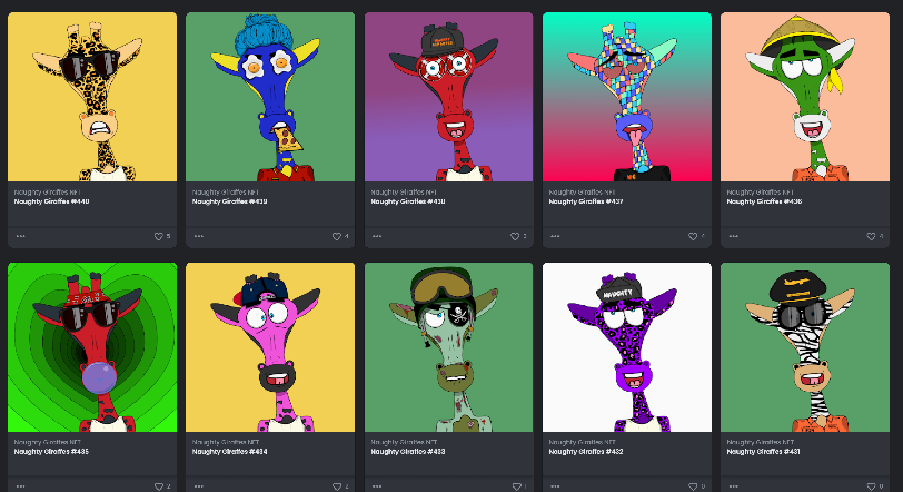 techy215's tweet image. Free mint at naughtygiraffes.com. About $15 of gas to mint 10.