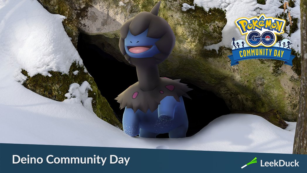 Deino Community Day - Leek Duck