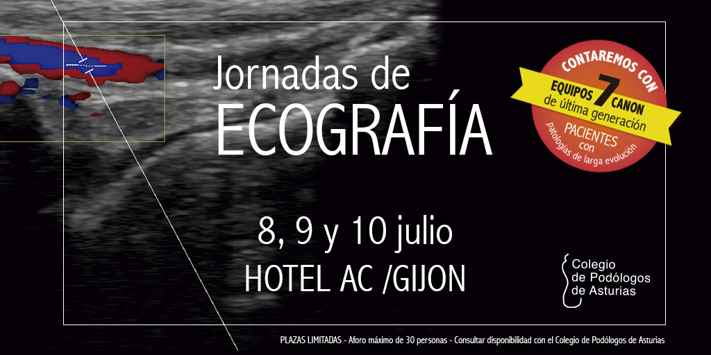 🤯Si os ha gustado el monográfico que hemos preparado, vais a alucinar con nuestra siguiente propuesta formativa... ¡Jornadas de ecografía! 
🤓8, 9 y 10 de julio, con parte teórica y práctica con pacientes reales. 

¡SOLO 30 plazas!

✍️ podologosasturias.com/formacion

#COPOAS #Podología