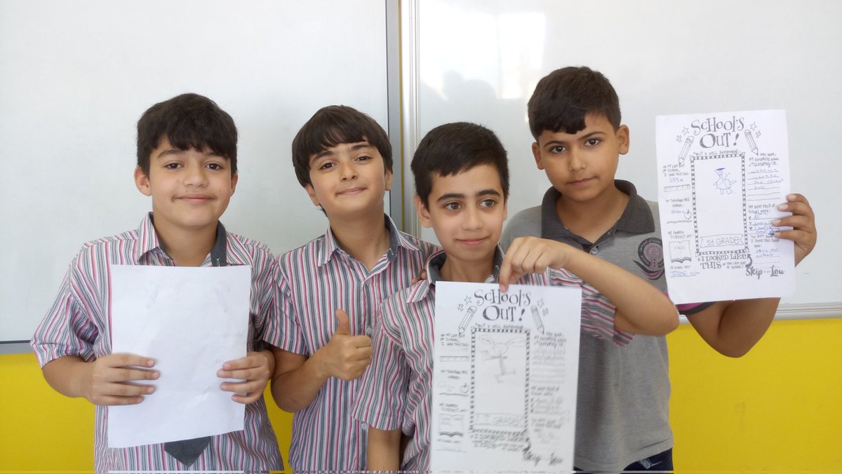 End of school fun activity that will send our students into summer with fantastic memories of the school year behind them #lastday #fun activity <a href="/MakAishaSchool/">MakAishaSchool</a>