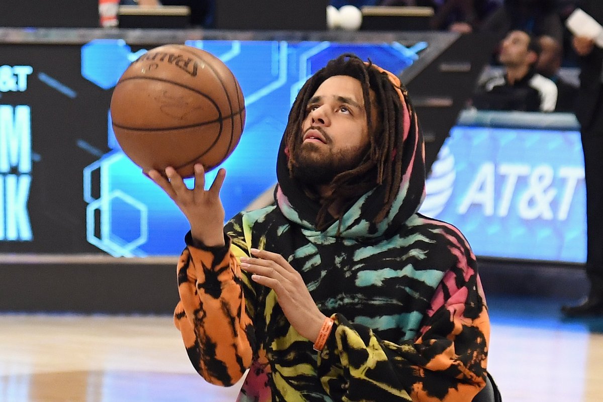 LegionHoops's tweet photo. Ryan Clark on Draymond’s Game 3 performance: 

“It’s a problem when J. Cole has a better stat line than Draymond Green.”

💀💀💀 https://t.co/Nq4j5Z6zBn
