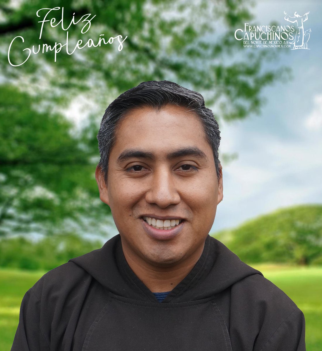 El día de hoy estamos celebrando 🎉el cumpleaños 🎂de nuestro Hno. Oscar Guadalupe Monjaráz Villanueva. Qué El Señor te siga bendiciendo🥳😇 en tu vocación y en tu ministerio Hno. 🙏🙂