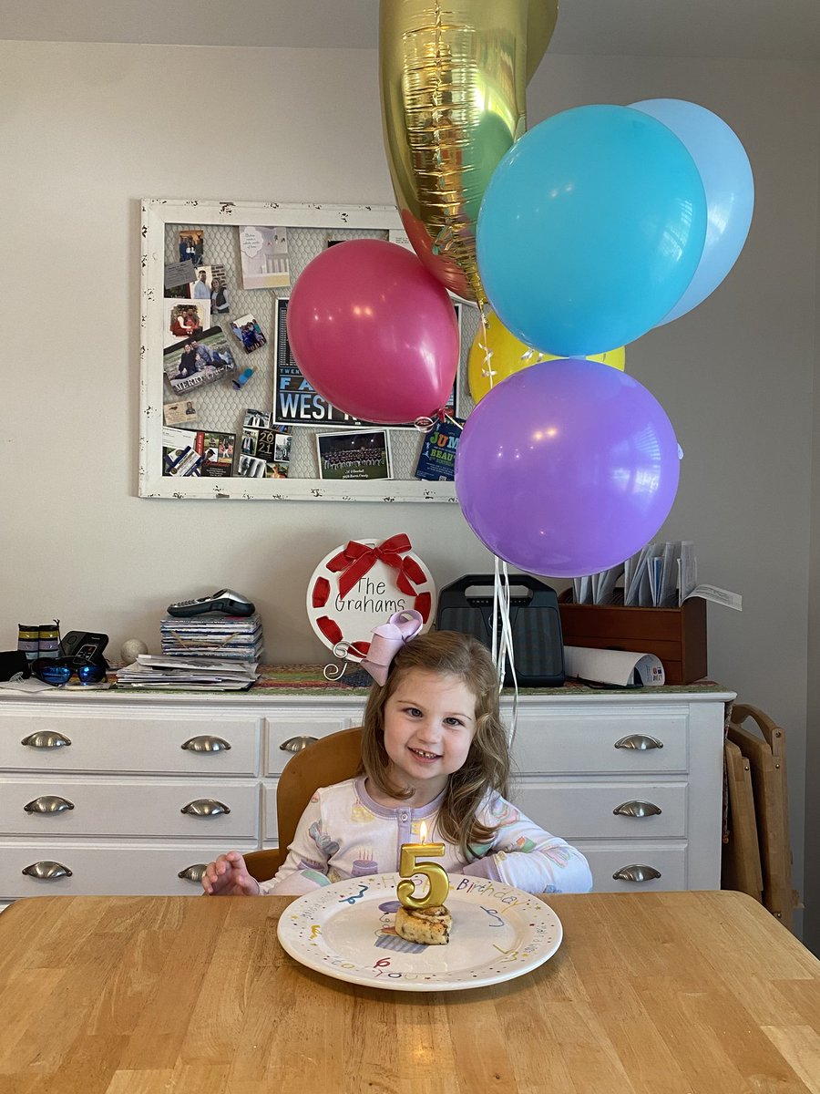 Happy Birthday to my little girl Ellison.  5 years has gone by way too fast!