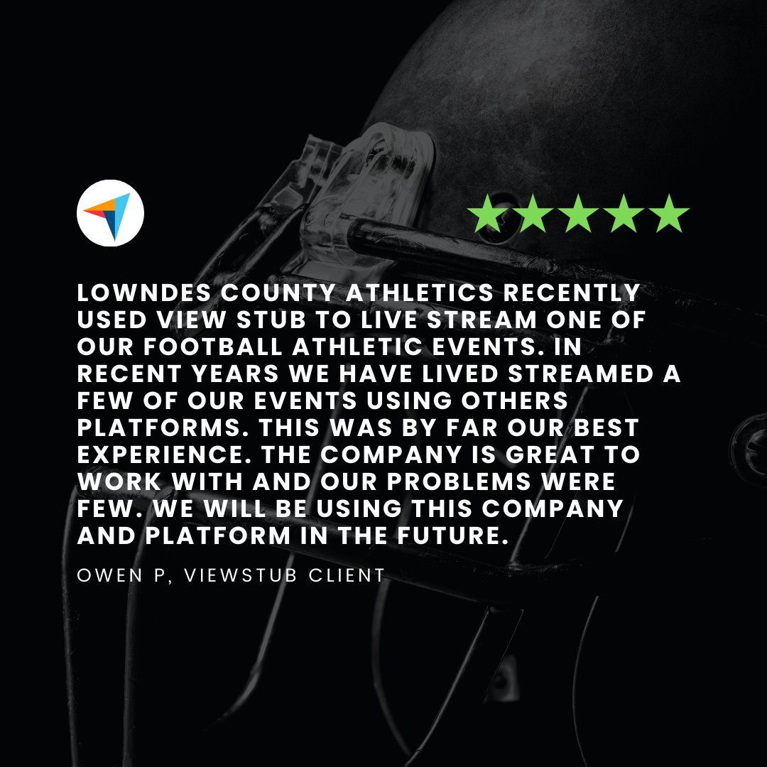 Thank you for trusting us to deliver the best livestream experience for your football event, Owen!

To learn more, leave us a comment below and a team member will be in touch with you shortly.

#eventplatform #eventsoftware #eventpromoters #eventproducer #livechat
