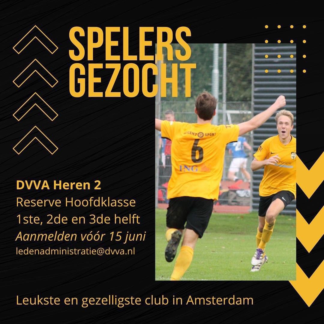 csvDVVA's tweet photo. DVVA Heren 2 zoekt versterking van de selectie voor het komende seizoen. Reserve hoofdklasse, mits het degradatiespook weg blijft. Ben je een flamboyante flankspeler? Een druistige dribbelkoning? Of een meedogenloze mandekker? Wij kunnen je goed gebruiken! https://t.co/nrzra0wS9X