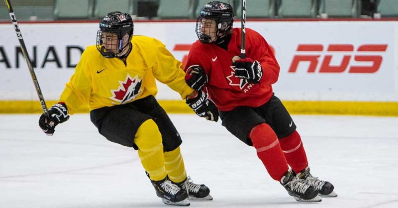 HockeyCanada's tweet photo. The future comes to Calgary!

1️⃣0️⃣0️⃣ players have been invited to Canada’s national under-17 development camp, taking their first steps in the Program of Excellence beginning July 10.

ROSTER ➡️ https://t.co/TDiCqXvB39