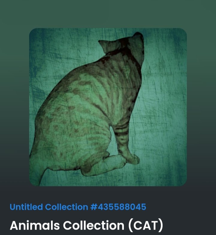 AnimalsARTz's tweet image. My new Animals Collection (CAT)
"Wednesday afternoon 12:55 pm"
link is in bio
#nftproject #nftdrop #nftsale #nftsales #nftcommunity #nftcollection #nftnews #nftartists #nftcollector