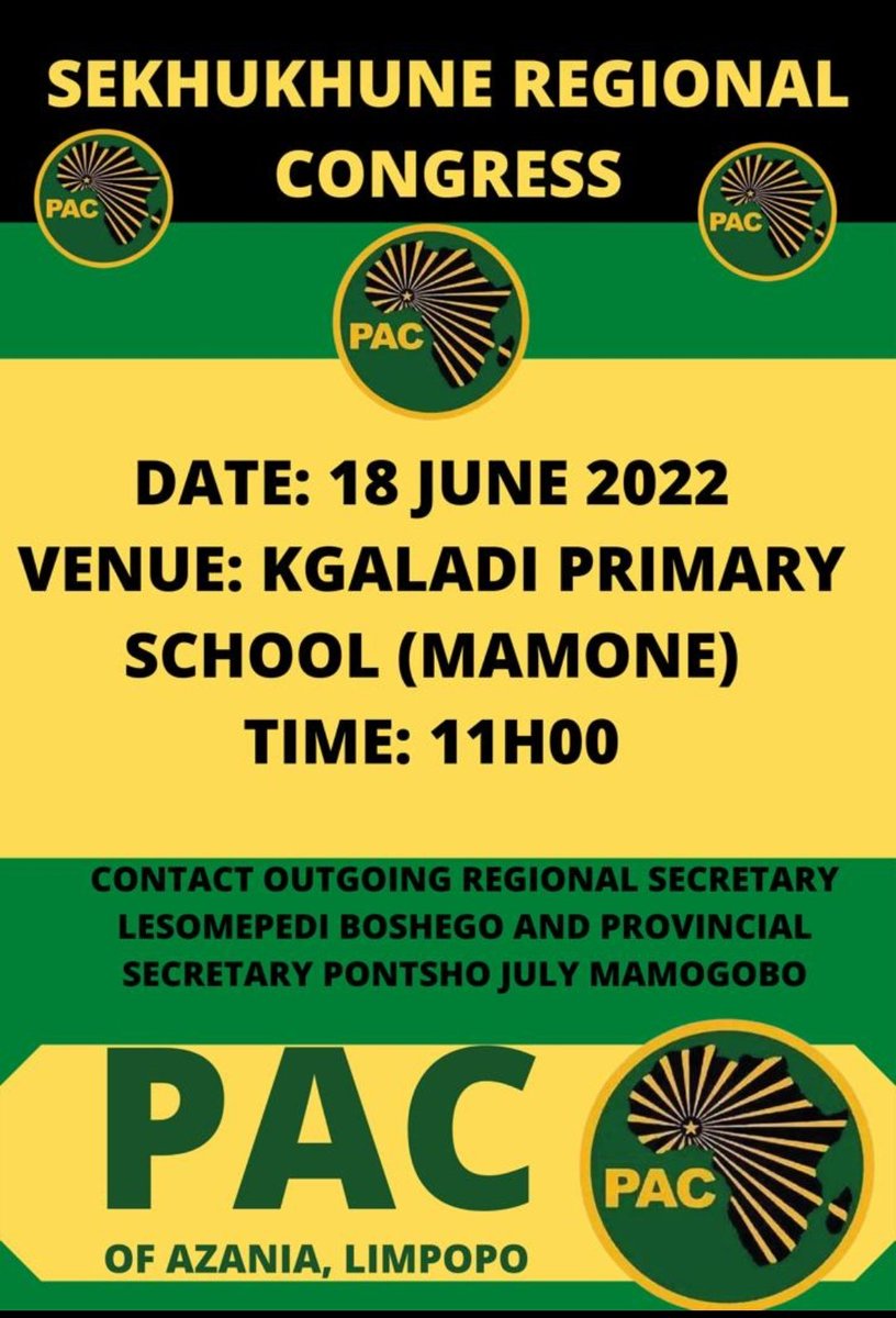 Sekhukhune seabitsa

<a href="/MyPAConline/">Pan Africanist Congress of Azania (PAC)</a>
<a href="/pac_president/">PAC President</a> <a href="/LetlapaMphahlel/">Letlapa Mphahlele</a> <a href="/pasma_smu/">MaChepape Branch</a> <a href="/mypasonline/">PASO Of Azania- PASO</a> <a href="/MyPAWOOnline/">Pan Africanist Women's Organization of Azania</a> <a href="/Pasma_Cput/">PASMA🖐🏿</a> <a href="/HHichilema/">Hakainde Hichilema</a> <a href="/SowetanLIVE/">Hanh Thien</a> <a href="/Officialmcpepe1/">MC Peperenpe</a> <a href="/SABCNews/">SABC News</a> <a href="/Official_SABC1/">SABC 1</a> <a href="/etv/">@etv</a> <a href="/DStv/">DStv</a> <a href="/enews/">E! News</a>
#izwelethu
#iAfrika