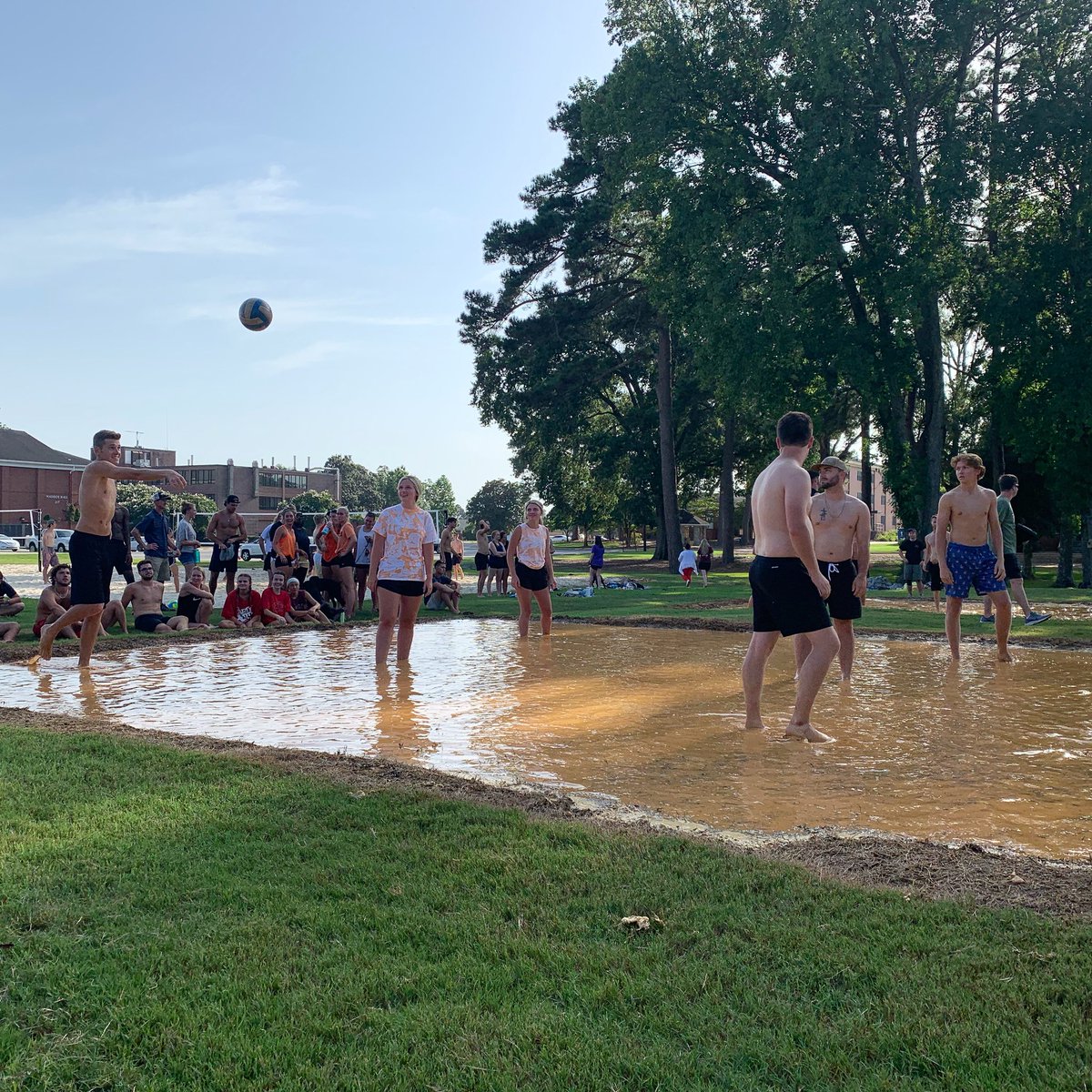 #throwbackthursday to one of our favorite events of the year, Mud Volleyball! We can’t wait to have you become a part of this great Campbell tradition in August! #campbelluniversity #playwithpurpose