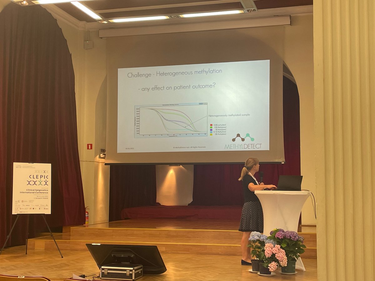 MethylDetect's tweet image. Half way through a fantastic meeting - CLEPIC - Szczecin