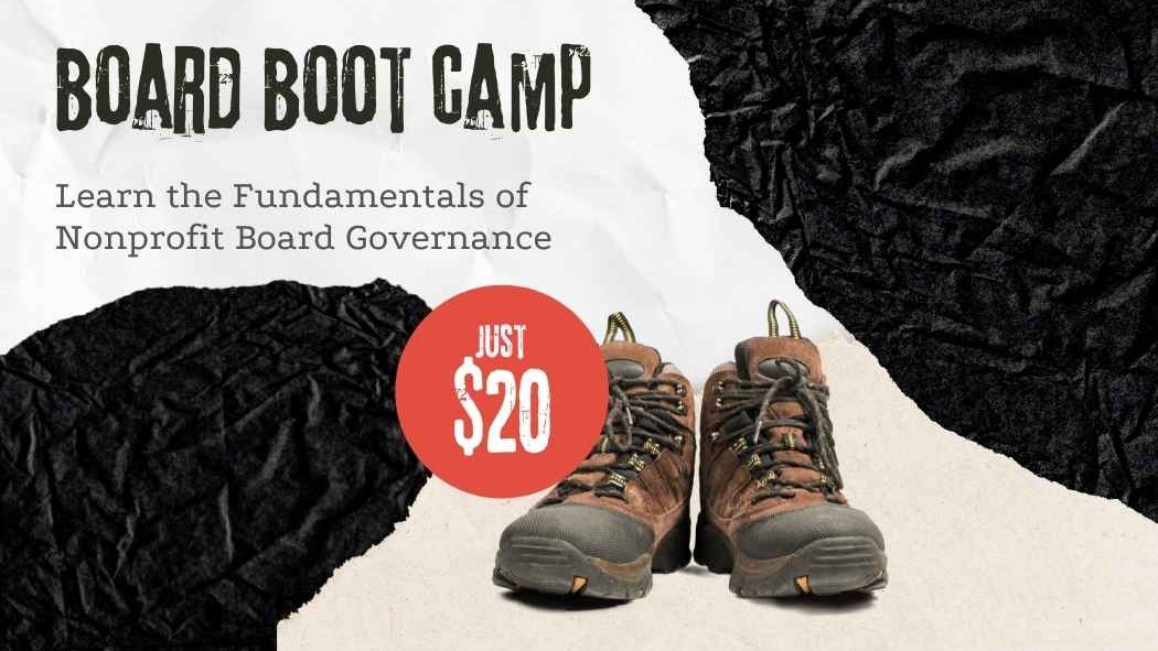 epfoundation's tweet photo. If you're a board member for a local nonprofit and have thought, "How can I do better?" -- we have the answer. EPCF is holding a June 23 "Board Boot Camp: Fundamentals of Nonprofit Governance" that will sharpen your knowledge https://t.co/pluoEnHQLa https://t.co/m1OHemjbGw