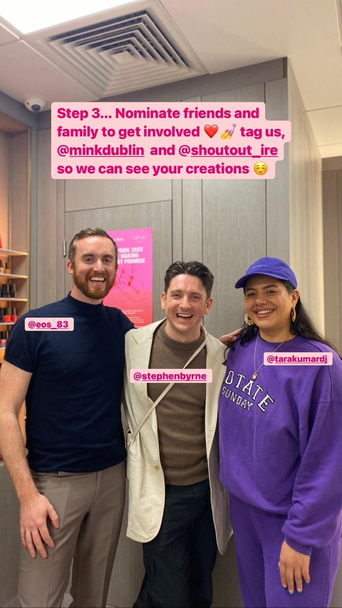 ImageNowGroup's tweet image. Can you make a #pinkypromise to be a better ally to the LGBTQIAP+ community? 
1.PAINT your pinky &amp;amp; post a pic on your socials
2.DONATE €4 to @ShoutOut_IE
3.NOMINATE (tag) a pal to do the same (Oh and tag @ImageNowGroup too)
#pride #imagenow #designforchange #PaintDonateNominate