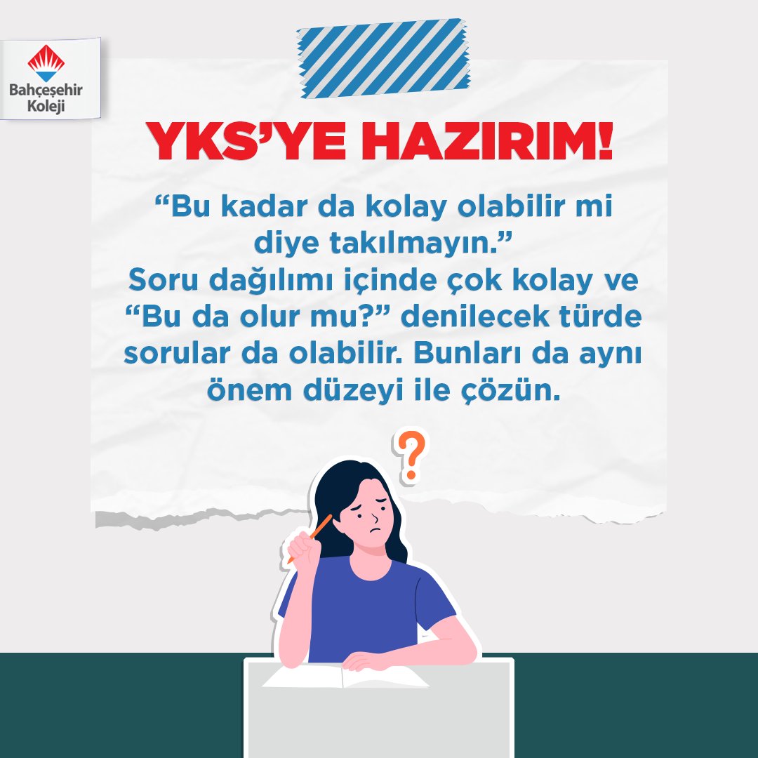 📌 Basit bile olsa her soruyu büyük bir önemle çözün.

#bahçeşehirkoleji
#yks2022