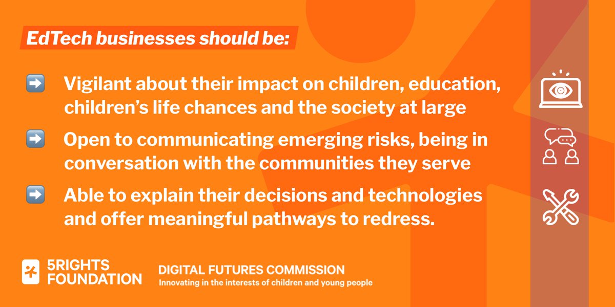 💻 In this week's #DigitalFutures Commission blog post, @ioannanoula outlines ways that #EdTech needs to change in order to improve impacts on children and the education system.

✍️ Read Ioanna's full analysis here: digitalfuturescommission.org.uk/blog/edtech-co…