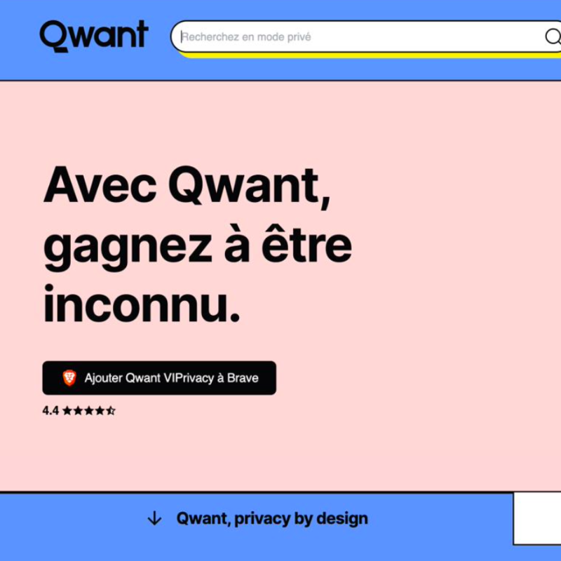 Qwant_FR's tweet photo. 📣 [#CommuniquédePresse] Qwant sensibilise les #internautes à la protection des données personnelles et lance Qwant VIPrivacy pour protéger du #tracking publicitaire sur le web. Plus d'infos👇
