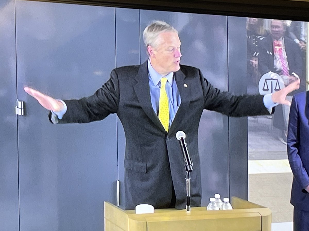 I’ll miss this guy. Thanks ⁦<a href="/CharlieBakerMA/">Charlie Baker</a>⁩!  Job well done.