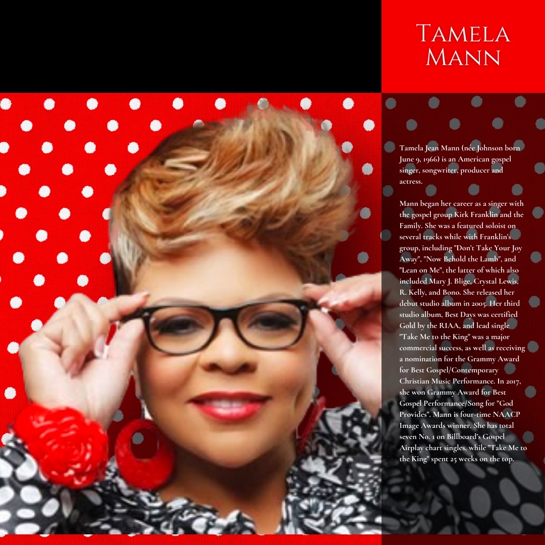 Happy birthday to Tamela Mann. 
 