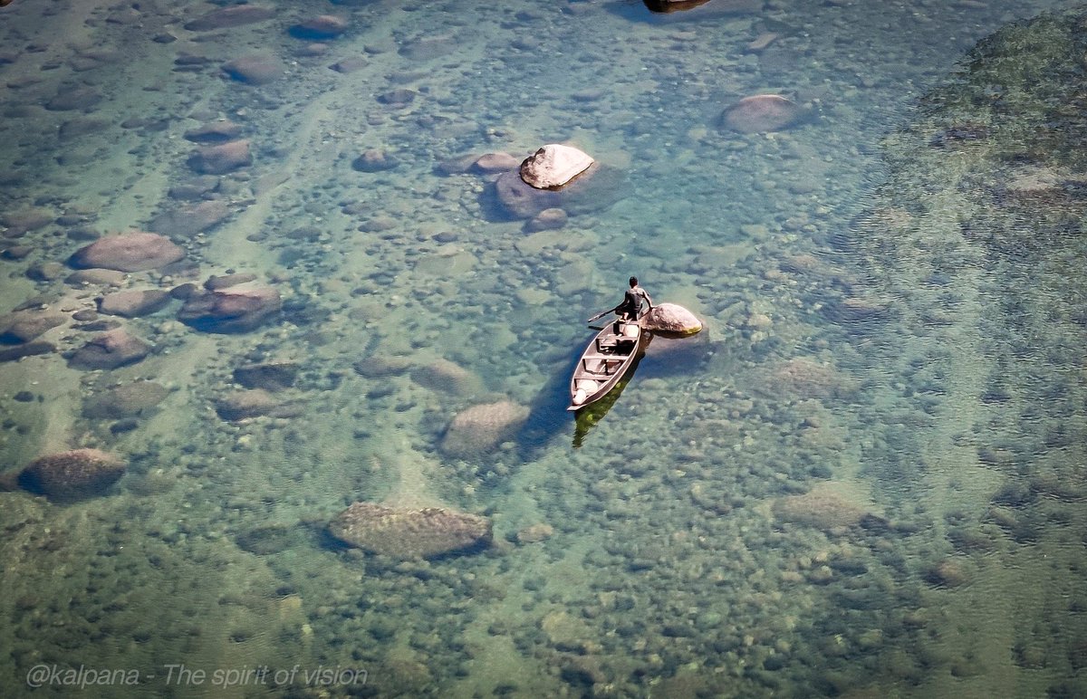 Clarity of thought should be like this stream of water