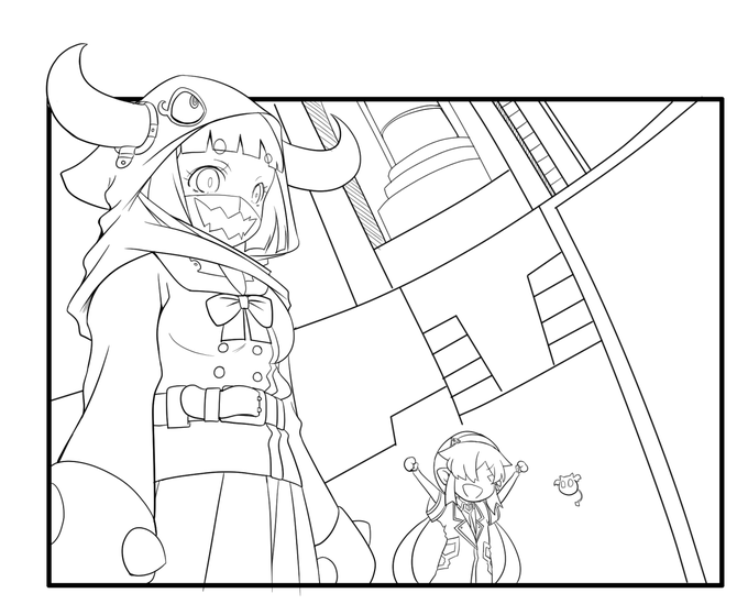 ファンボの原稿
巨女ちゃん 