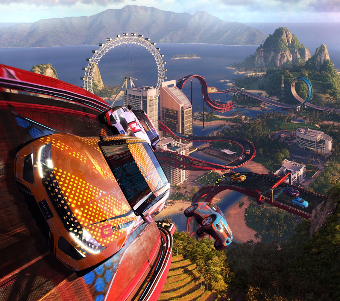 DaSmolBeanie's tweet photo. @DonJoewonSong Reminds me of Trackmania's lagoon https://t.co/DZz475NEGd