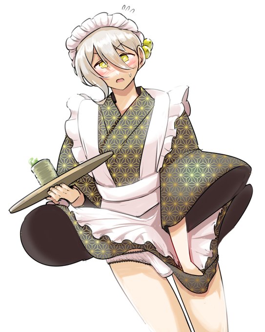 和メイド弓鶴くん、コッショリ 