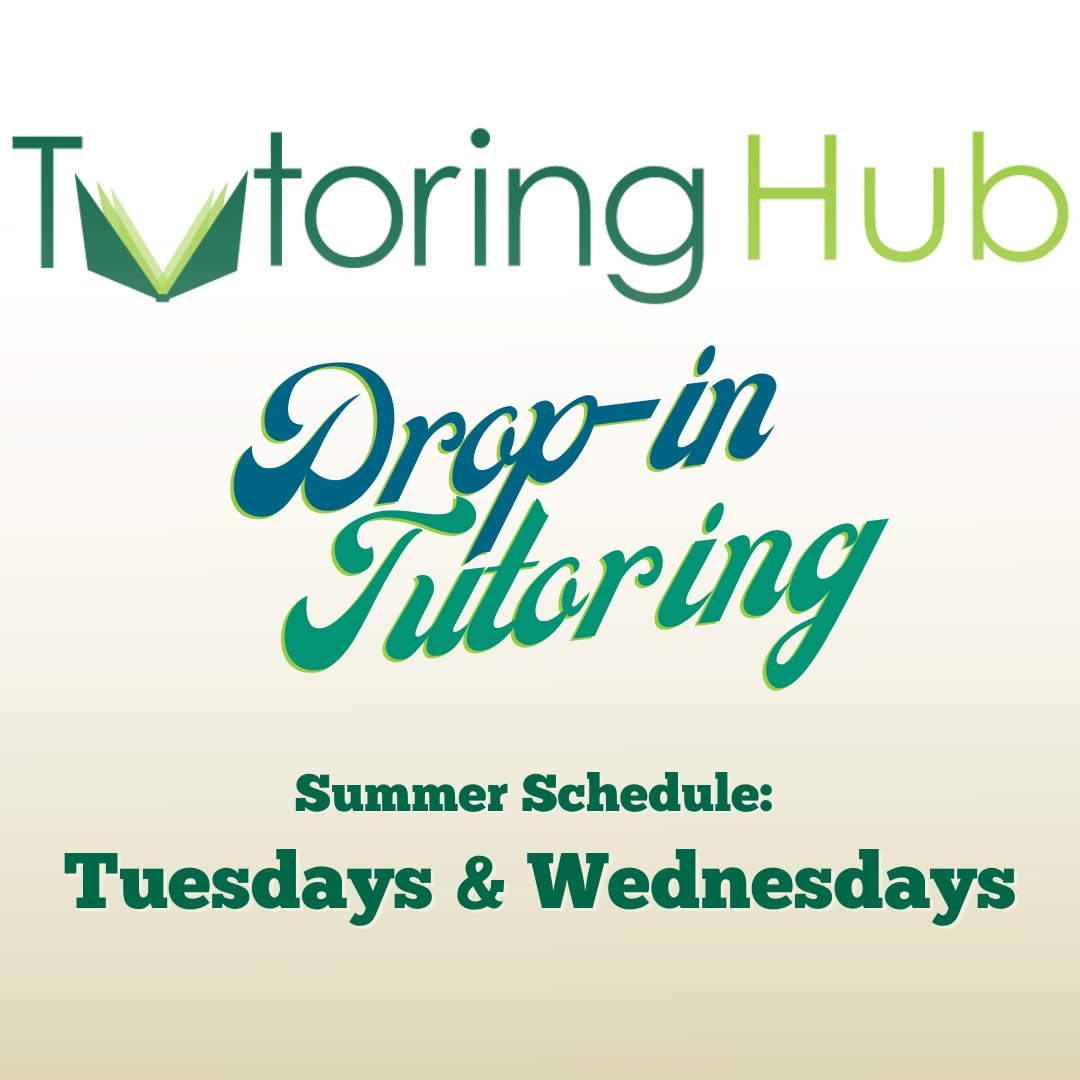 USF_ASC's tweet photo. Drop by this summer for tutoring! Visit our page to see what subject areas we offer tutoring for and our hours of operation.

#USF #GoBulls https://t.co/yb7IGmbi16