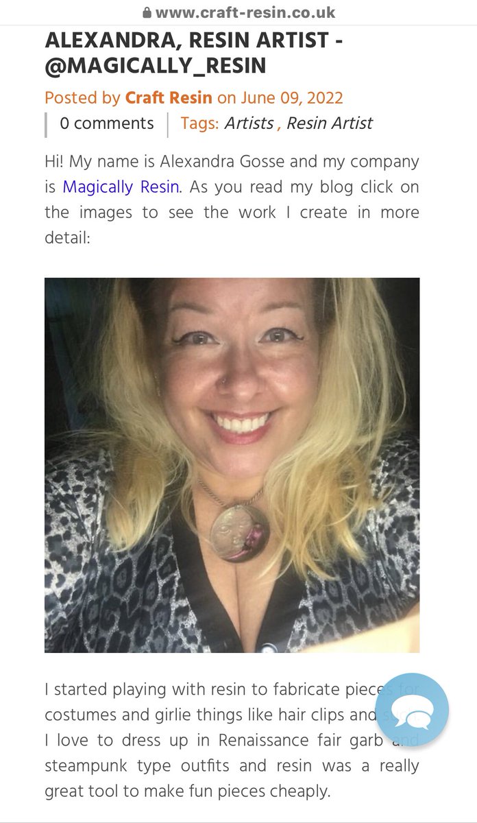 MagicallyResin's tweet image. Alexandra, Resin Artist - @Magically_resin – Craft Resin craft-resin.co.uk/blogs/news/ale…