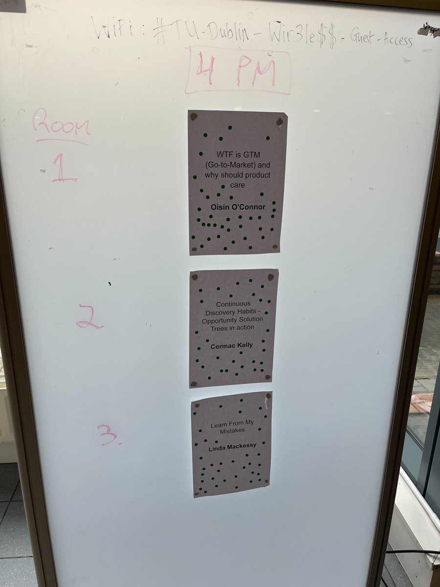 Final 4pm sessions  - which one will you attend? 

productcampdublin.com/2022/06/09/pro…

#PCDublin2022