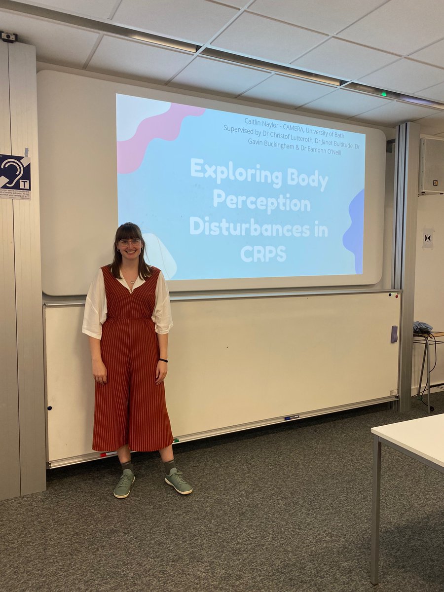 So exciting to present at the @BathPsychology annual PhD conference. After helping to organise this conference for the last few months, it’s awesome to watch it all come together and realise how much talent there is in the department. Excited for the rest!