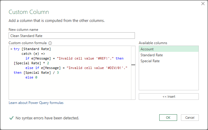 New #PowerQuery M Language keyword: catch - a new way to help you catch errors and implement your custom logic based on those errors. Article written by <a href="/bgribaudo/">Ben Gribaudo</a> 
powerquery.microsoft.com/en-us/blog/new…