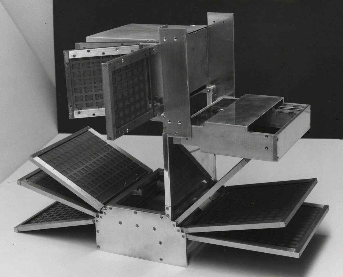 JustCodeCulture's tweet photo. CBI Image o' Day. In 1966 the portable Control Data CDC 5500 Computer System, w/ modules unfolded. A precursor to clamshell? contained Arithmetic, I/D, Memory Selection, & Senses.#portablecomputers #militarysystems #computerhistory #mobilecomputing #ControlData #dataprocessing https://t.co/OXmuU4in1g
