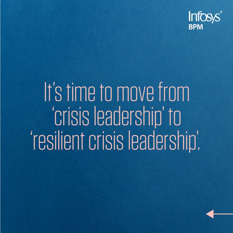 InfosysBPM's tweet photo. The pillars of the economy took a big impact in the past 2 years. This blog by Alok Malaviya and Imtiaz Naqui highlights the reason to #transform the leadership style to ‘Resilient Crisis Leadership’- https://t.co/M9lIBGw9tW
#BPMLiveEnterprise
#SpendBytes https://t.co/JbJqLo8hM1