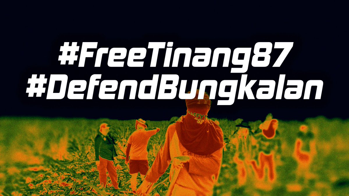 Kami ang Katribu UPD at mariin naming kinukondena ang iligal na pagdakip at pag-aresto sa Tinang 87! 

Ipagkaloob ang lupa ng mga magsasaka ng Hacienda Tinang. 

Palayain ang 87 na mga magsasaka at kanilang mga tagasuporta!

#FreeTinang87
#DefendBungkalan