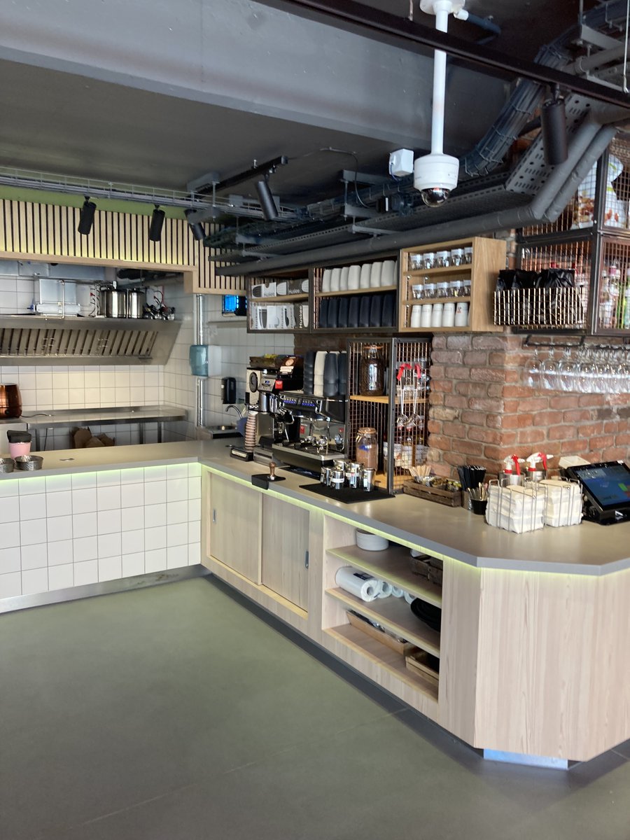 The Forum Food Court on the University of Exeter's Streatham Campus is now open! This was a total repurpose of an empty retail space to create a contemporary food and social venue. Many thanks to the University team, Mercury appointed contractors and dedicated site team.