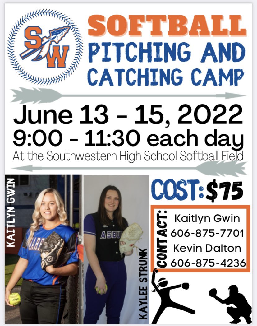 For any girl looking to improve their pitching skills! Learn from 2 of the best pitchers in the area! <a href="/kaitgwin14/">kait🦋🌿</a>