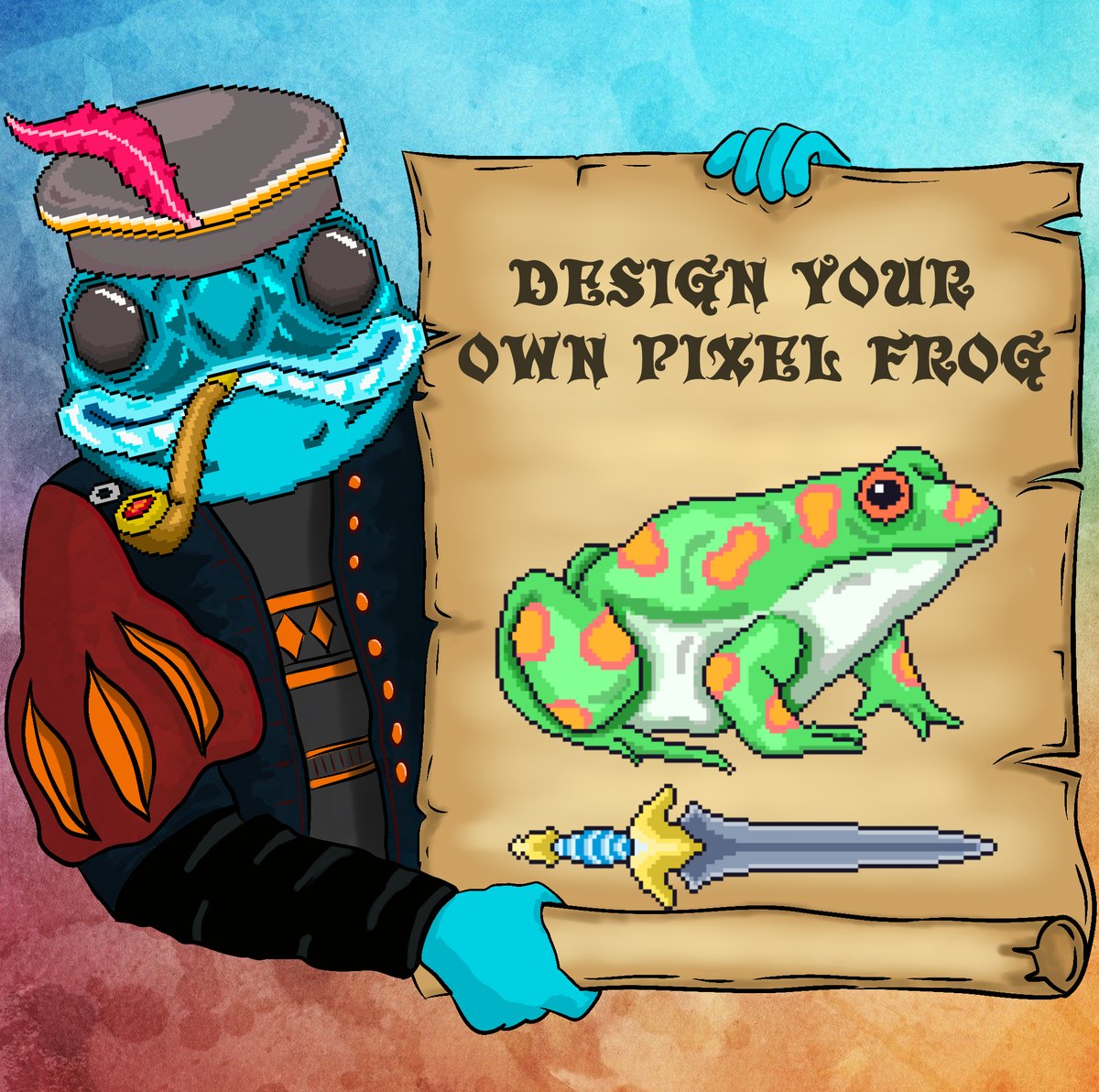 SwampSyndicate's tweet image. Do you want to be an artist in the #NFTCommunity?

Swamp Academy is back with the highly requested Pixel Art live class with @Gossip_Goblin.
Join a group of budding artists at 1 PM PST.
We aim to inspire you🐸#ribbit