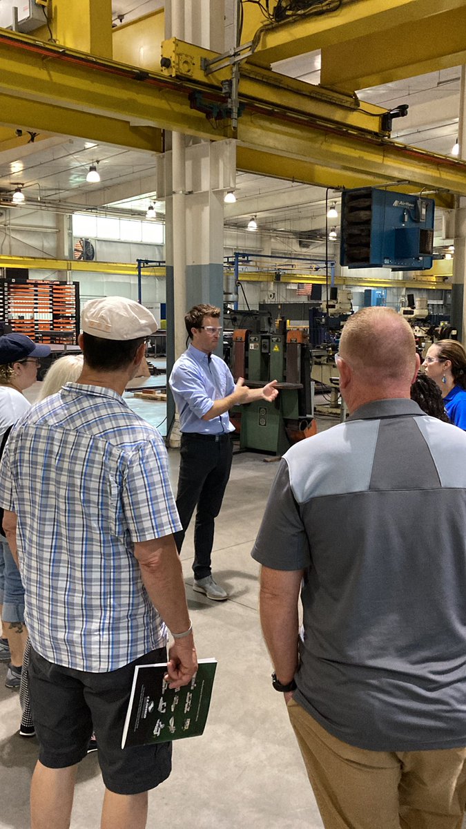 Teachers in Industry days with CR Onsrud. What a great day to learn about the skills they are looking for in future employees. #IredellReady