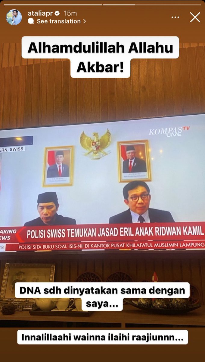 dis! alhamdulillah udh ketemu, rest in love, Eril🥀

innalillahi wa inna ilaihi rojiun