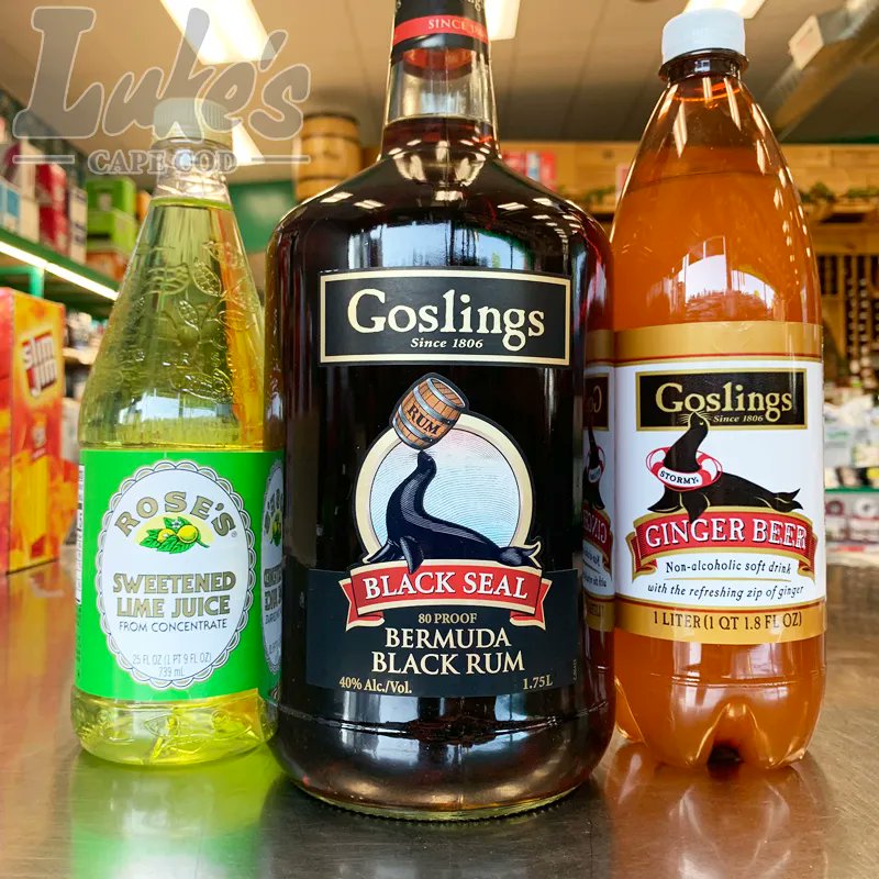 LukesCapeCod's tweet photo. It's International Dark n' Stormy Day, so let's make one! 🍹

2 ounces @goslingsrum Black Seal Rum
1/2 ounce lime juice
Ginger beer, to top

#darknstormy #darknstormyday #internationaldarknstormyday #rum #rumlover #instarum #drinks #cocktails #mixology #instadrinks https://t.co/kTzKjoKG3C