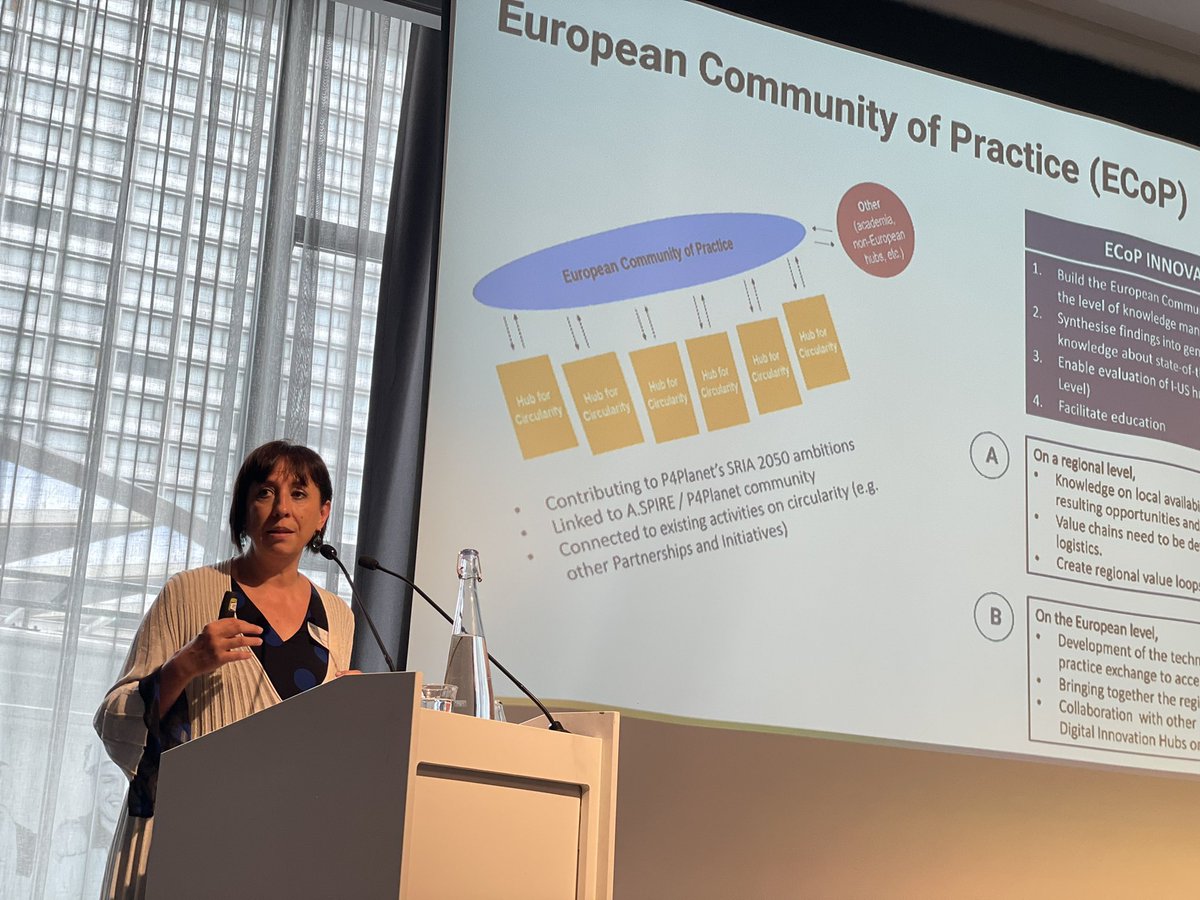 GreenCogEU's tweet photo. Àngels Orduña @ASPIRE_P4Planet  Rachel Lombardi @IntlSynergies Ron Weerdemeester @PNOconsultants and Dorota Pawlucka @CovestroDE on the European Community of Practice (#ECOP) aiming to support #H4Cs across Europe🇪🇺 #EUGreenDeal #P4PlanetForum https://t.co/7WzBD7PgNx