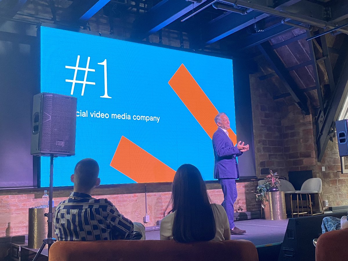 kerrymflynn's tweet photo. “According to Tubular, Vox Media [ranks] as No. 1 for time spent and total views in social. More social video engagement than BuzzFeed, Condé Nast, Vice or any other media company, and according to Comscore, Vox Media is a top 10 overall US media company for reach.” - @Bankoff https://t.co/H3X7X3cGgX