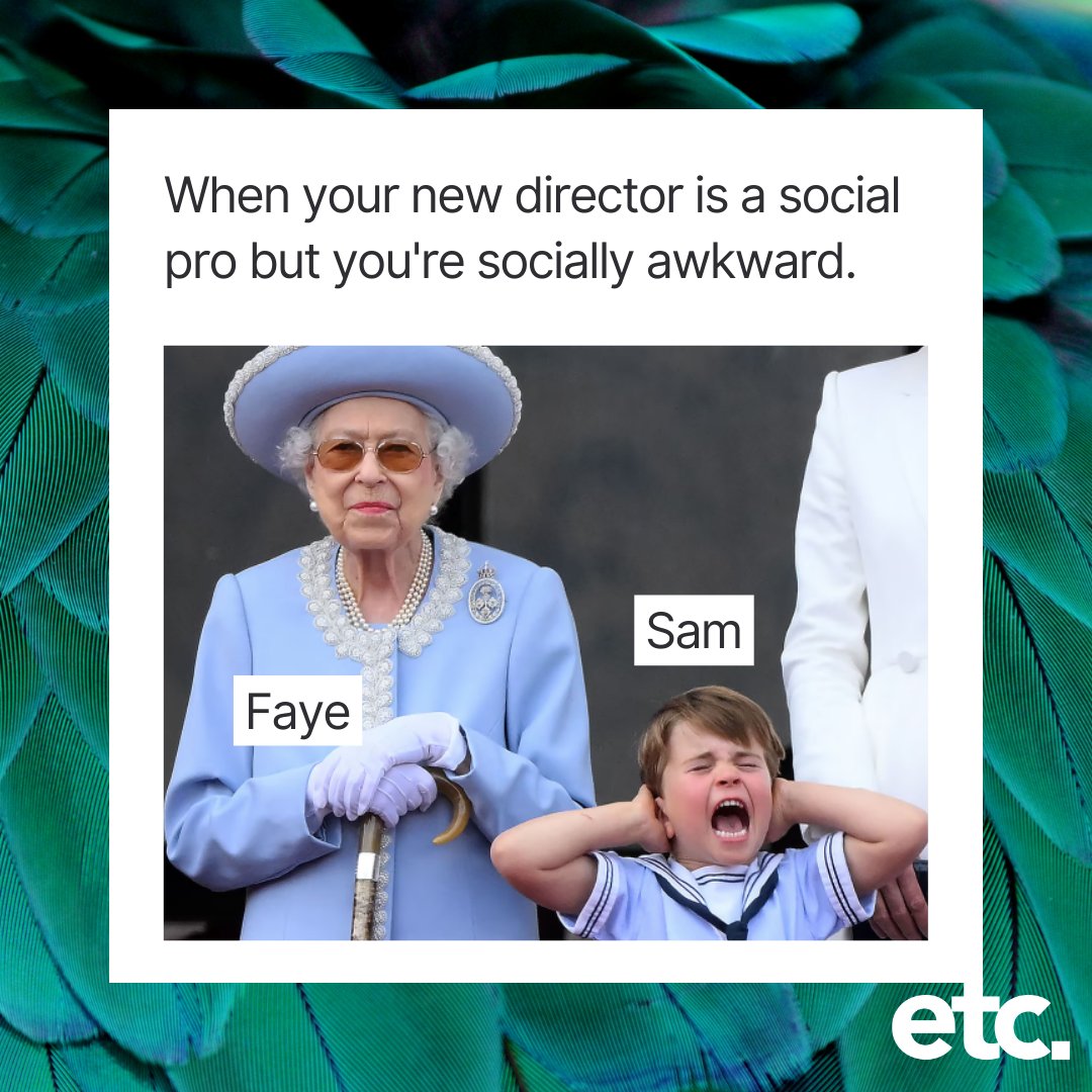 marketingetcuk's tweet photo. This is @Faye_etc 🙋‍♀️ just here to resurrect Marketing etc's Twitter after @_Sam_etc has buried it (and her head) for the last 10 months...🙄 https://t.co/rXO0762MA4