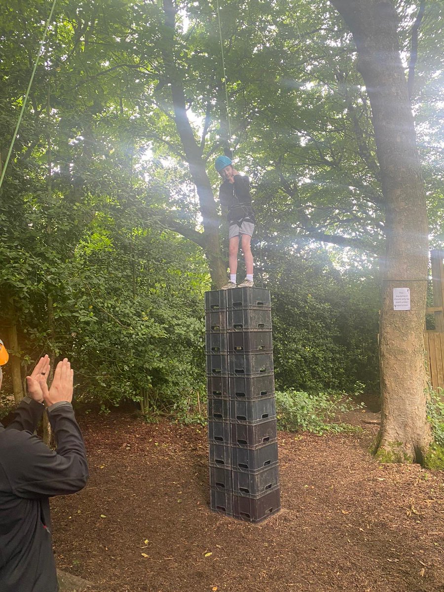 Climbing and hanging around. ⁦@CliffeHouse⁩ #bravechildren #overcomingfears #beingthebestwecanbe